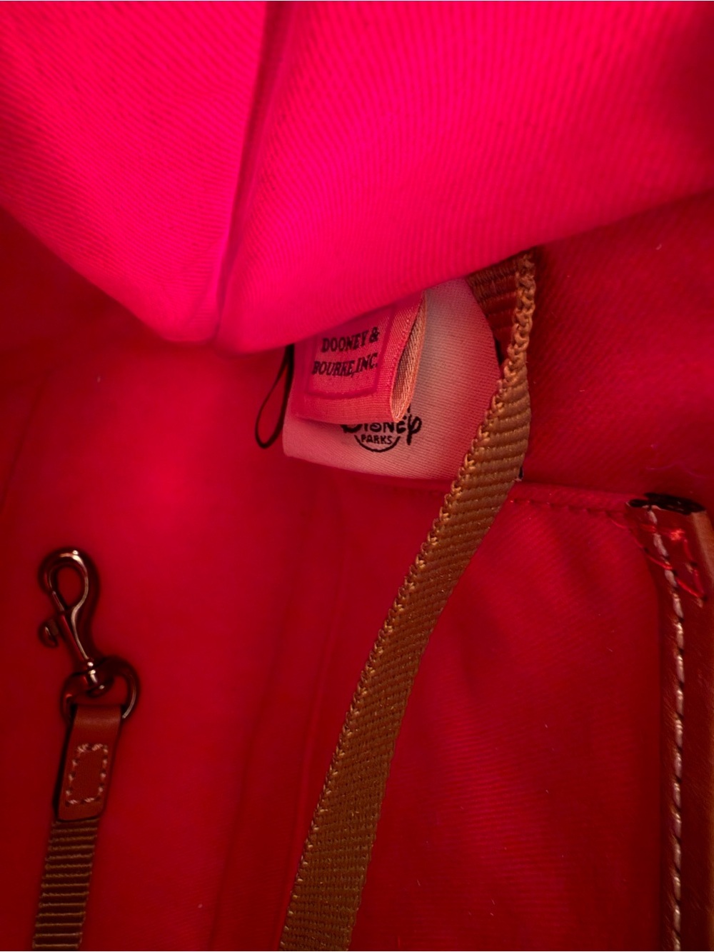 Dooney & Bourke Americana ๐บ๐ธ Mini Backpack Disney Mickey Patriotic Print New - Picture 10 of 11